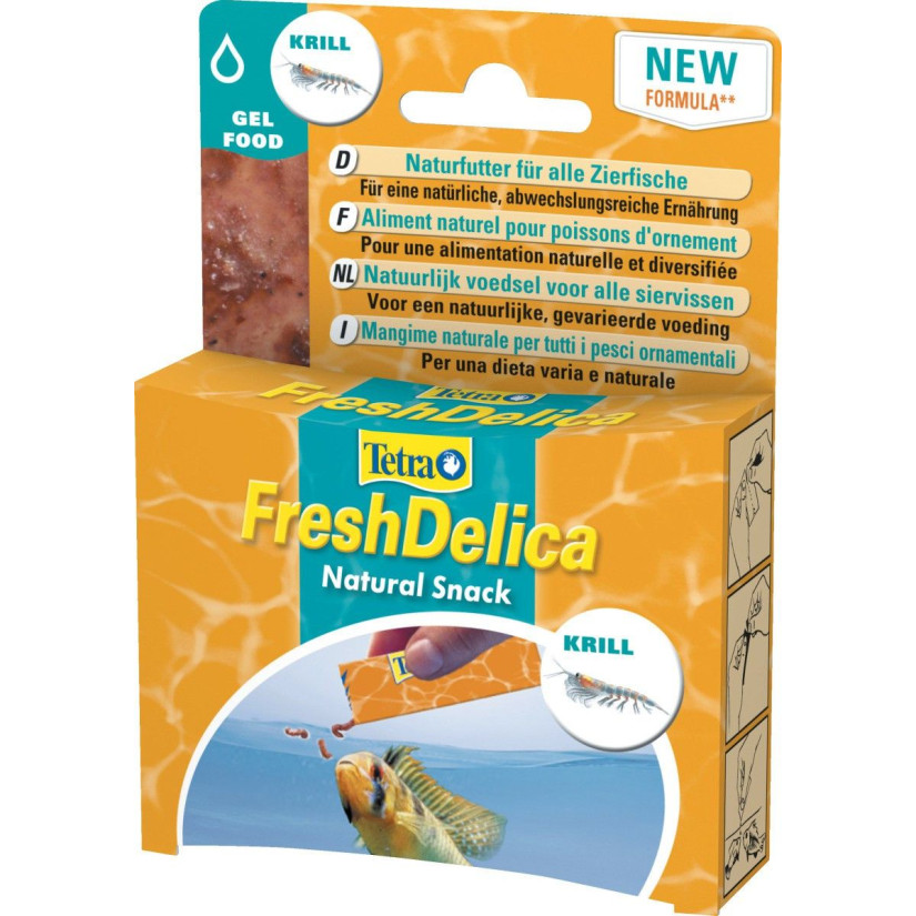 TETRA - FreshDelica Krill - 48g - Dolcetti nutrienti in gel