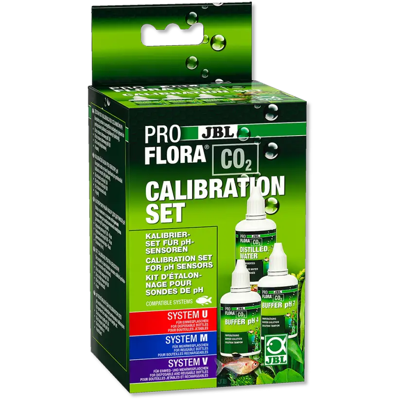 JBL - ProFlora Calibration Set - Soluciones de calibración de sonda de pH