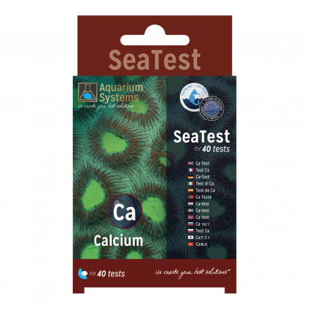 AQUARIUM SYSTEMEN - Seatest Ca - 40 tests - Calciumgehalten