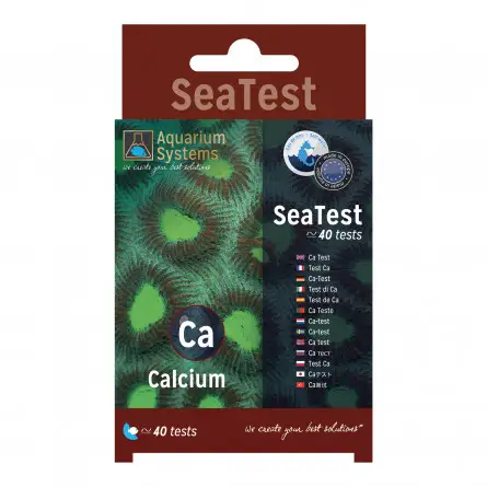 AQUARIUM SYSTEMEN - Seatest Ca - 40 tests - Calciumgehalten