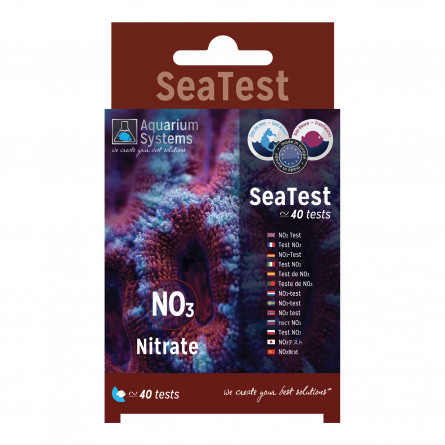 AQUARIUMSYSTEME - Seatest NO3 - 40 Tests - Nitratrate