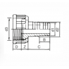 AQUA MEDIC - Conector de mangueira - 2