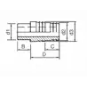 AQUA MEDIC - Conector de mangueira - 25x28x25 mm