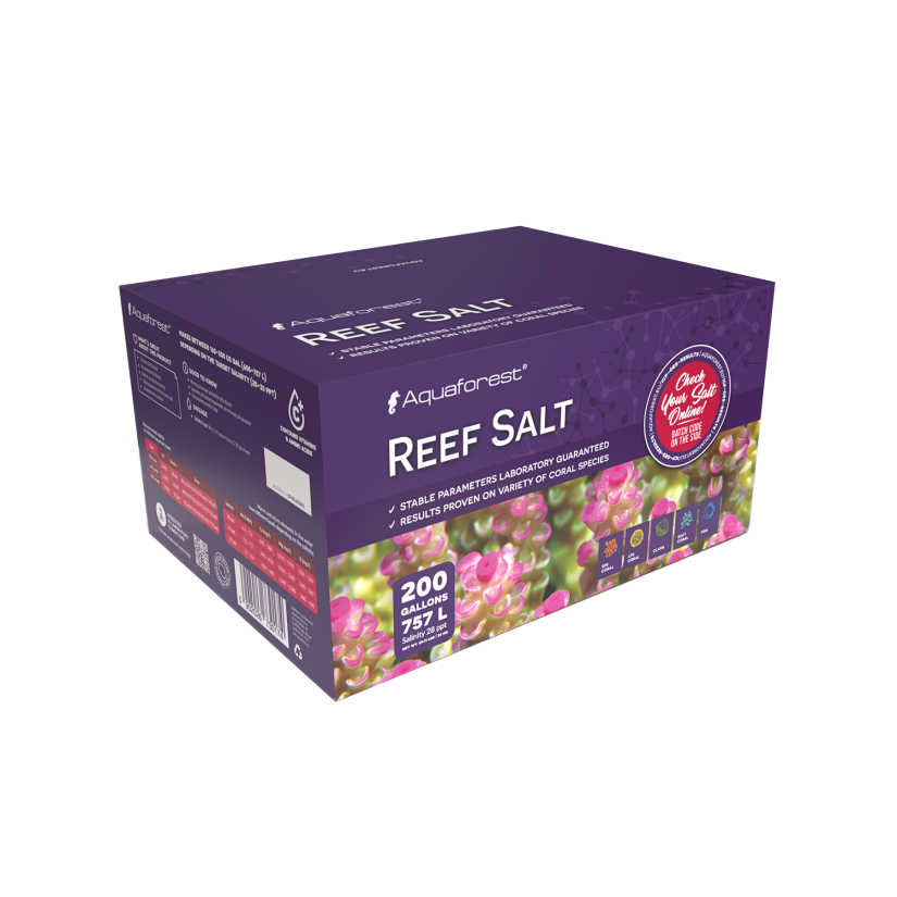 AQUAFOREST Reef Salt Box 25Kg - Box