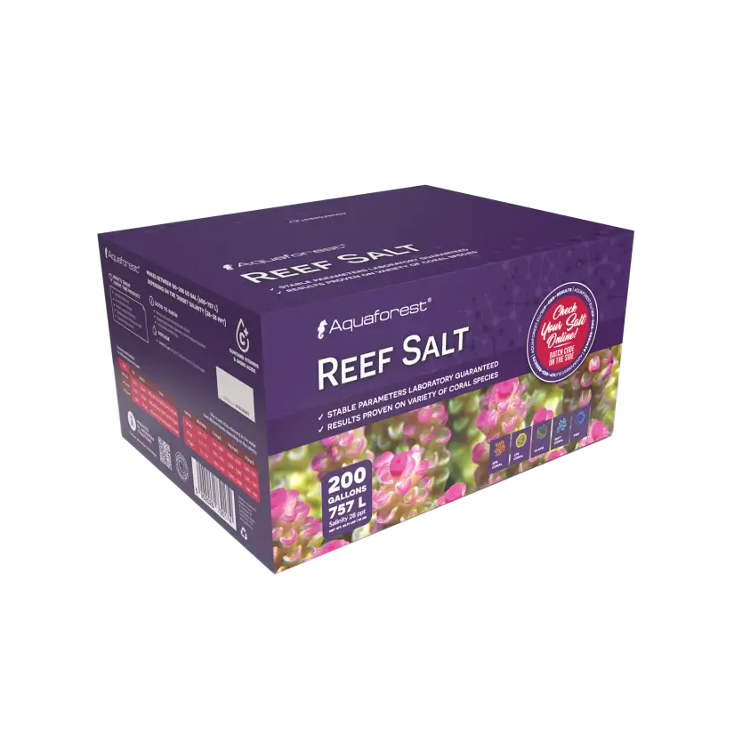 AQUAFOREST Reef Salt Box 25Kg - Box