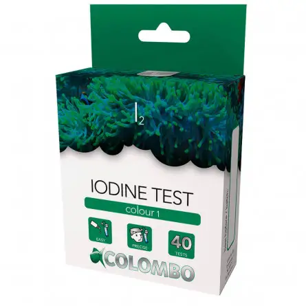 COLOMBO - Iodine test - Color 1 - 40 tests - Iodine level