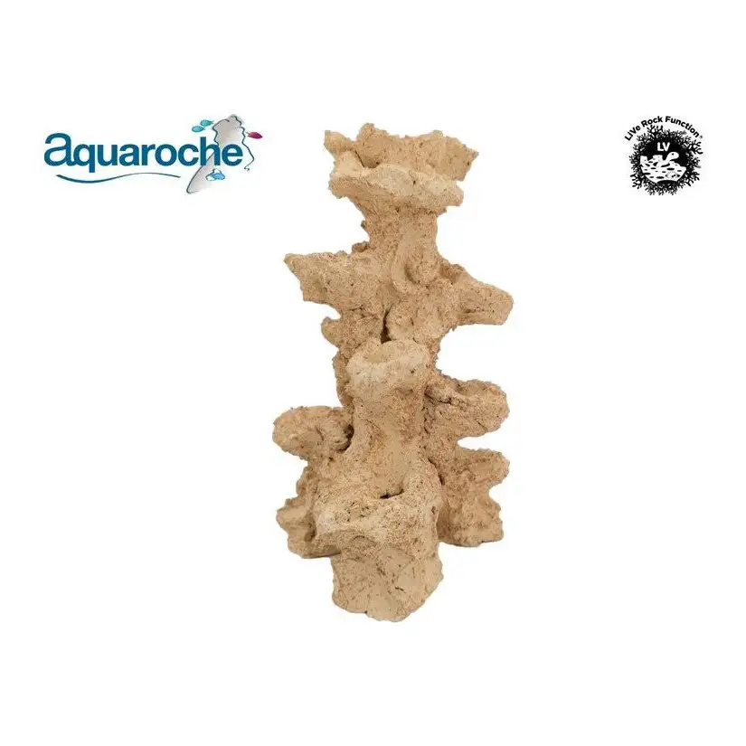 AQUAROCHE - Colonna dritta Nano scape - 16x16x22 cm - Per nano acquari