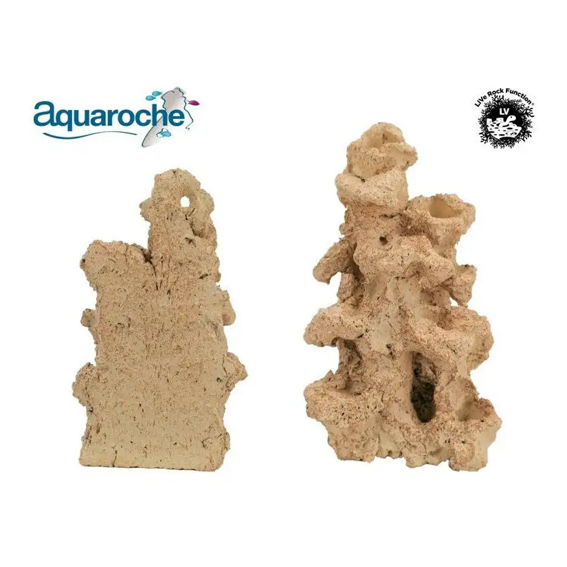 AQUAROCHE - Nano scape bodem - 16x15x23 cm - Platte bodem voor nano-aquaria