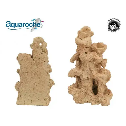 AQUAROCHE - Nano scape bodem - 16x15x23 cm - Platte bodem voor nano-aquaria