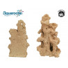 AQUAROCHE - Nano scape bodem - 16x15x23 cm - Platte bodem voor nano-aquaria