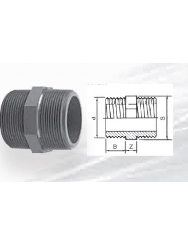 Llave de paso de bola - Válvula de esfera - bola (Rosca hembra ) -sin PVC-  conectar a rosca 1/2 macho