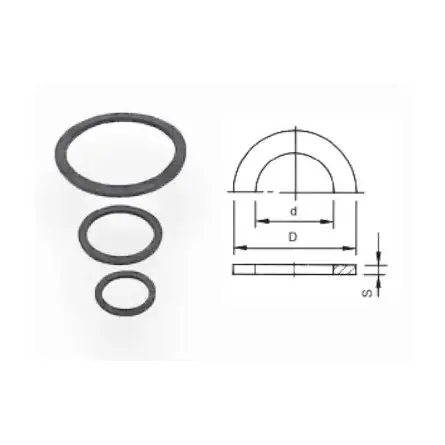 AQUA MEDIC - Anel de borracha - Conector de mangueira - 20 mm