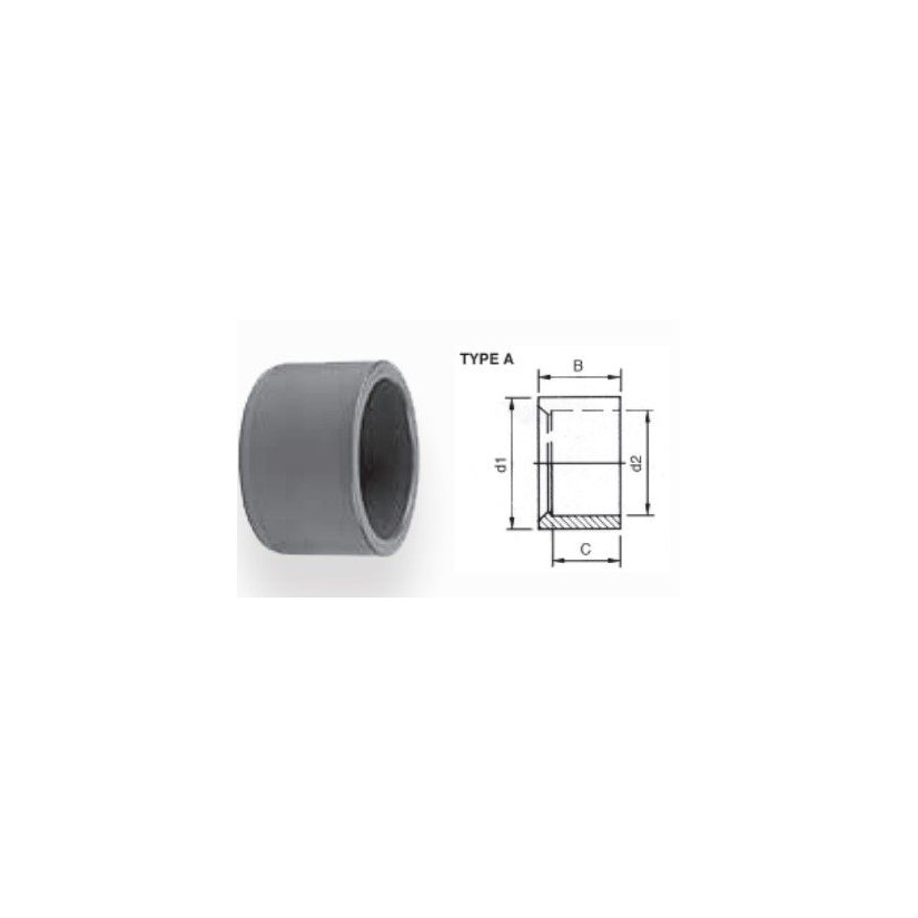 AQUA MEDIC - Kurze Reduktion - Typ A - 20x10 mm