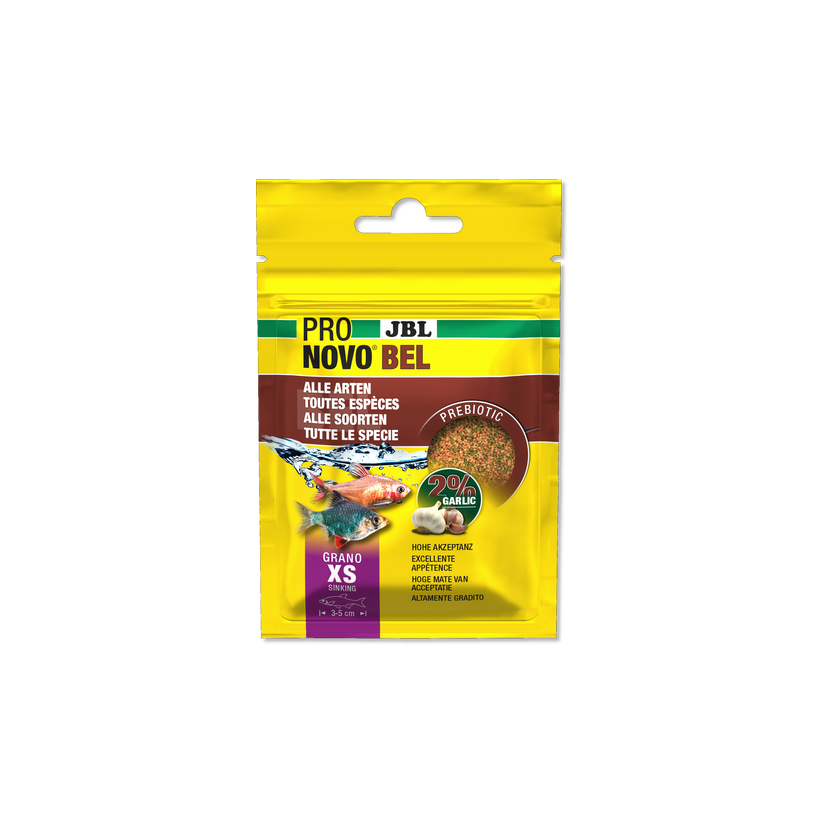 JBL - Pronovo Bel - Grano XS - 20 ml - Granulated food for fish from 3 to 5 cm