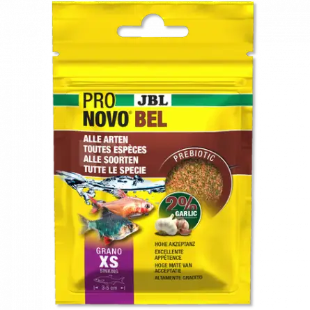 JBL - Pronovo Bel - Grano XS - 20 ml - Granulatfutter für Fische von 3 bis 5 cm