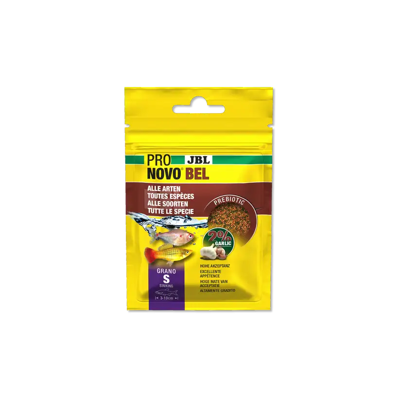 JBL - Pronovo bel - Grano S - 20 ml - Granulated food for fish from 3 to 10 cm