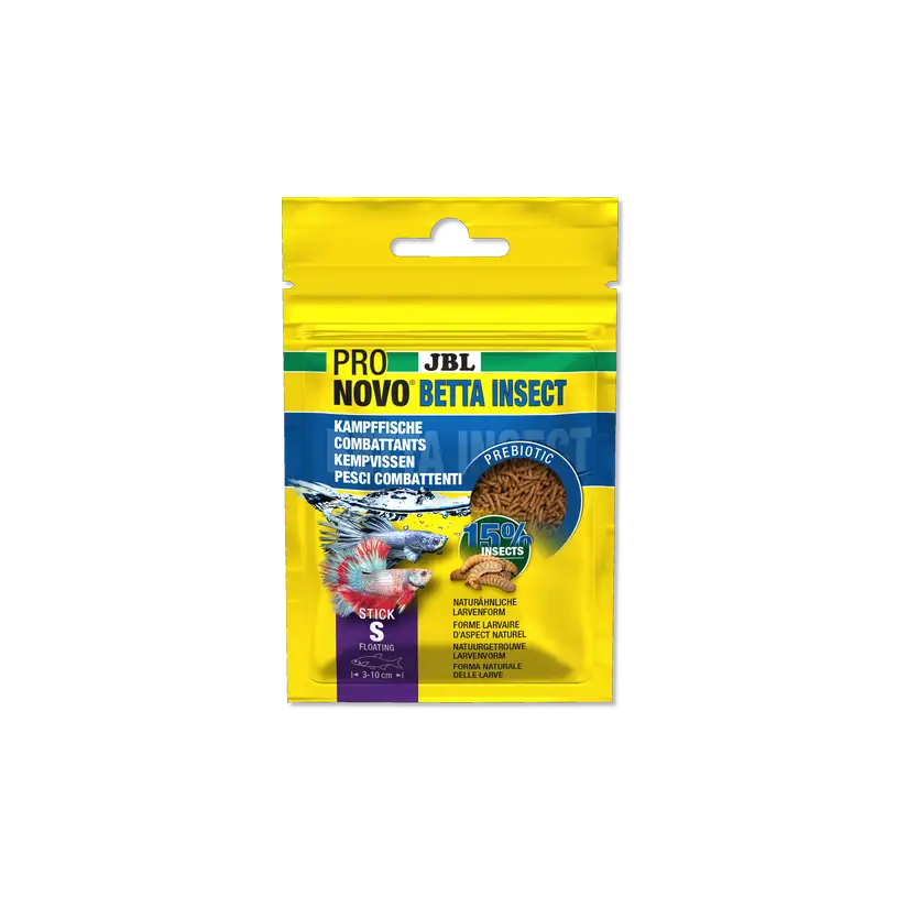 JBL - Pronovo Betta insect - Stick S - 20 ml - Sticks for fighters