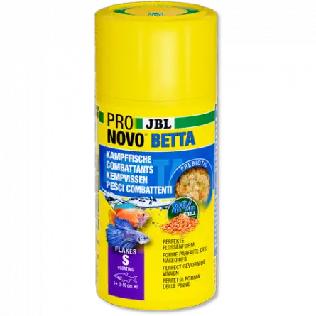 JBL - Pronovo Betta - Flakes S - 100 ml - Flocos para lutadores de 3 a 10 cm