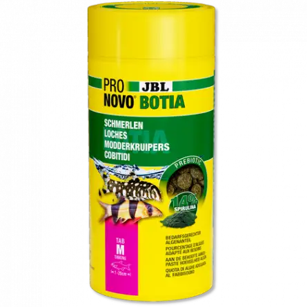 JBL - Pronovo Botia - Tab M - 1000 ml - Pastilha alimentar para Botias de 1 a 20 cm