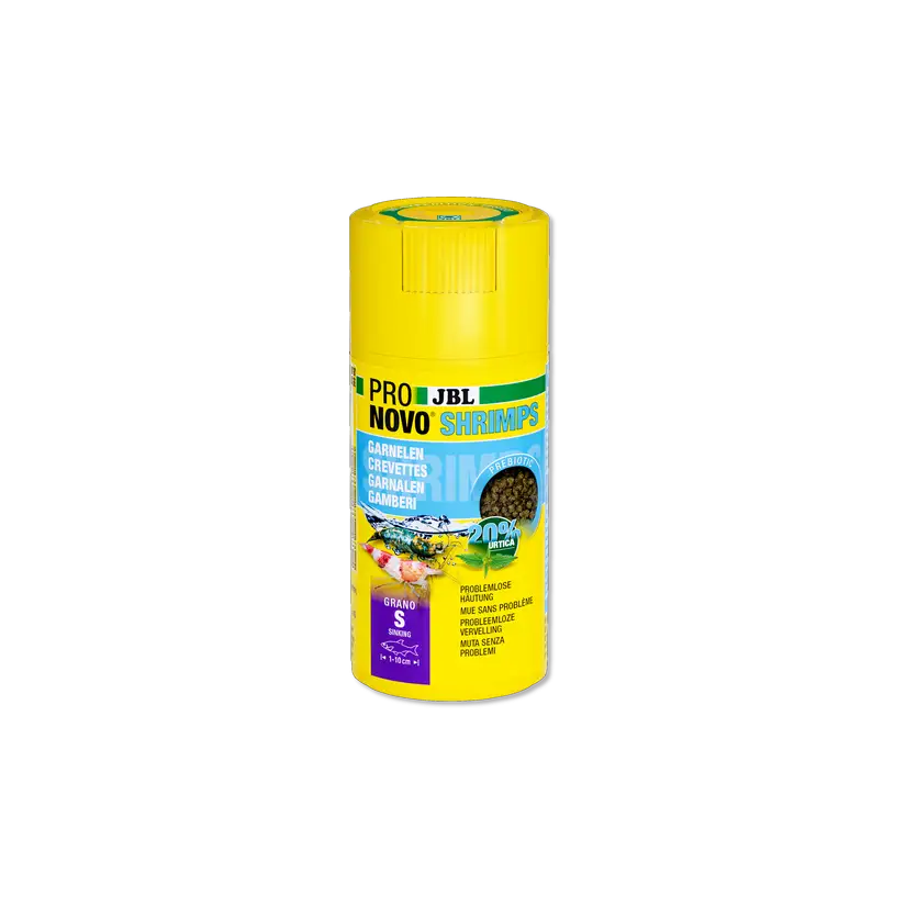 JBL - Pronovo Shrimps - Grano S click - 100 ml - Granules for shrimps from 1 to 20 cm