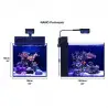 RED SEA - Max Nano - Península - 100 L - Mueble negro - Acuario todo en uno