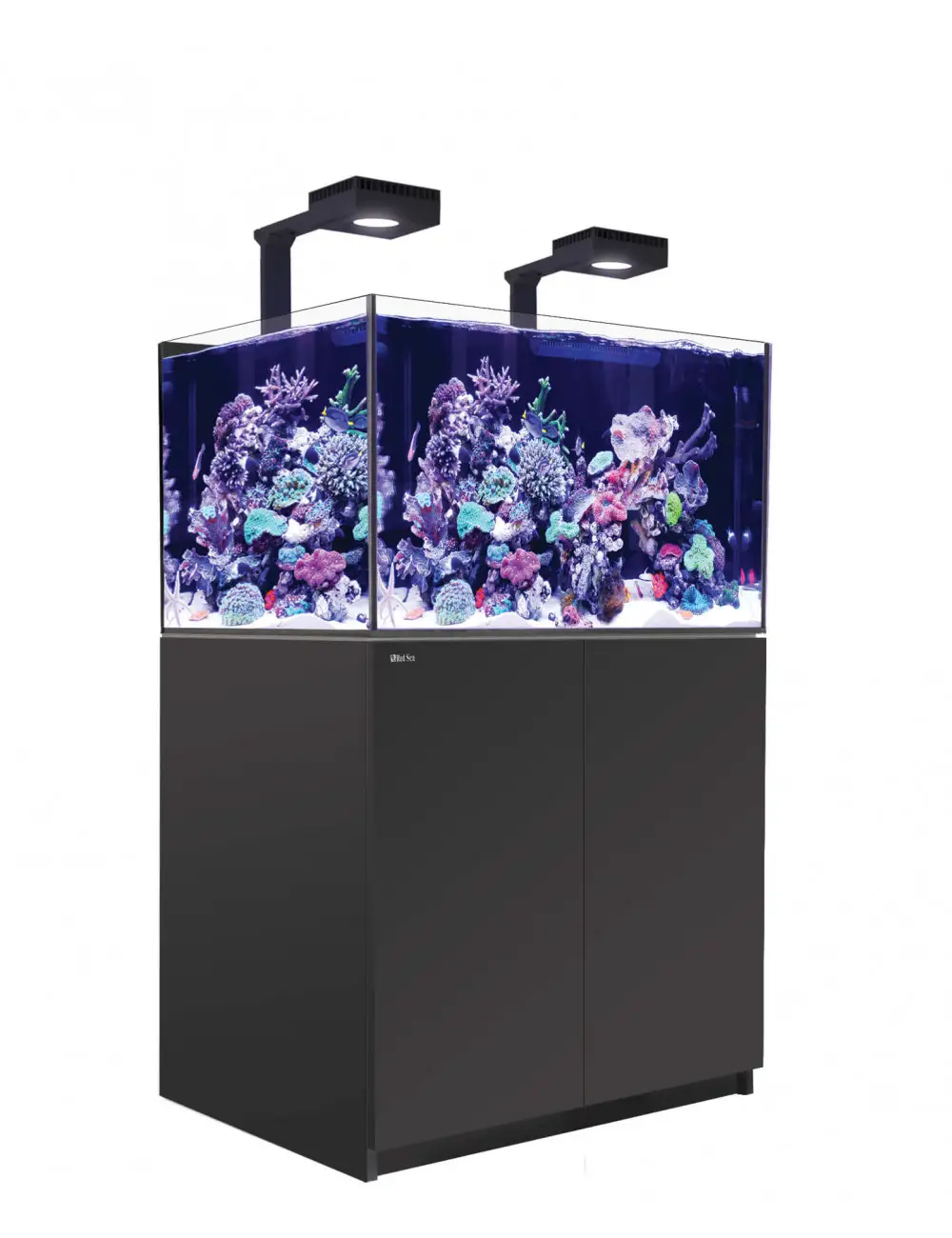 RED SEA - Reefer 300 G2 Deluxe - Schwarz - 246 Liter - 2 ReefLED 90 und 2 Vorbauten