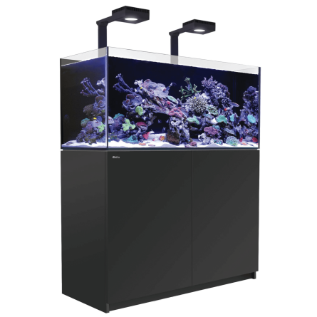 RED SEA - Reefer 350 G2 Deluxe - Preto - 273 litros - 2 ReefLED 90 e 2 hastes