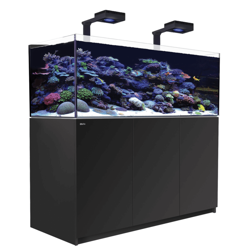 RED SEA - Reefer 525 G2 Deluxe - Zwart - 423 liter - 2 ReefLED 160S en 2 stuurpennen