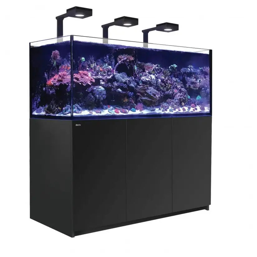 RED SEA - Reefer 625 G2 Deluxe - Zwart - 497 liter - 3 ReefLED 90 en 3 stuurpennen