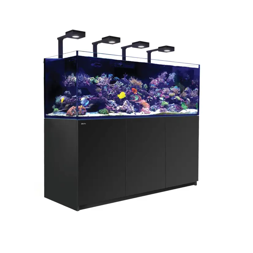 RDEČE MORJE - Reefer 750 G2 Deluxe - Črna - 600 litrov - 4 ReefLED 90 in 4 stebla