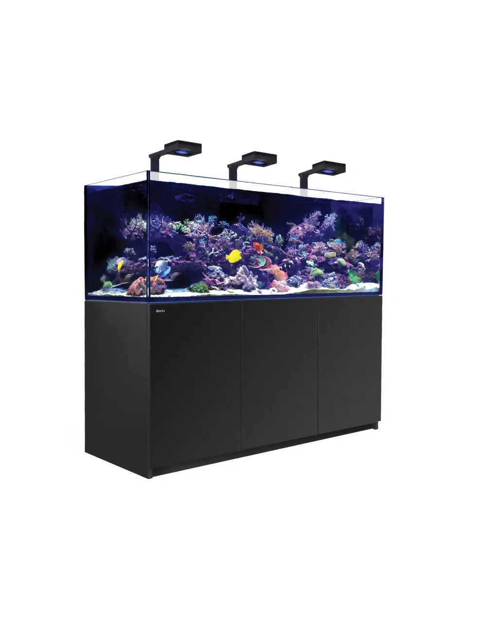 RDEČE MORJE - Reefer 750 G2 Deluxe - Črna - 600 litrov - 3 ReefLED 160S in 3 stebla