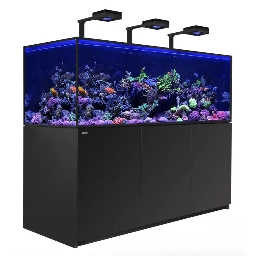 RED SEA - Reefer-S 850 G2 Deluxe - Black - 680 liters - 3 ReefLED 160S and 3 stems