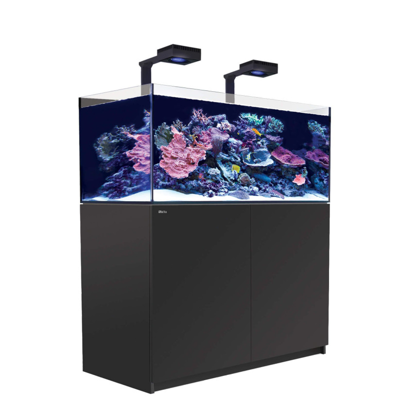 RED SEA - Reefer 425 G2 Deluxe - Zwart - 343 liter - 2 ReefLED 160S en 2 stuurpennen