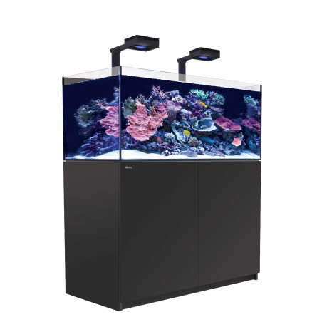 RED SEA - Reefer 425 G2 Deluxe - Preto - 343 litros - 2 ReefLED 160S e 2 hastes