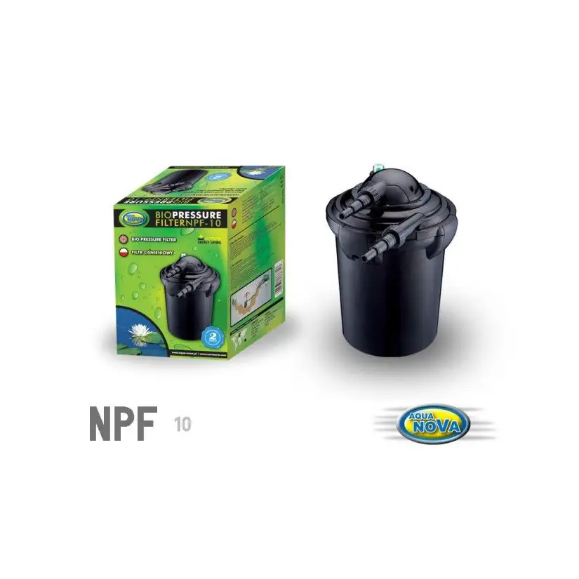 AQUA NOVA - NPF-10 - Fino a 4000 litri - Filtro a pressione con UVC