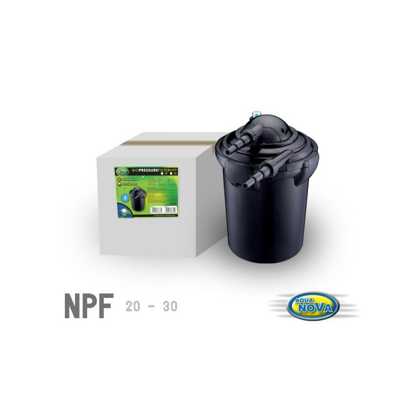 AQUA NOVA - NPF-30 - Até 13.000 litros - Filtro UV para lago