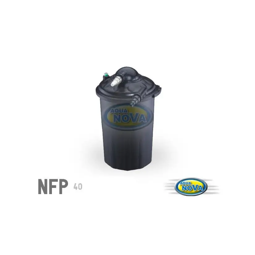 AQUA NOVA - NPF-40 - Bis zu 20.000 Liter - UV-Teichfilter