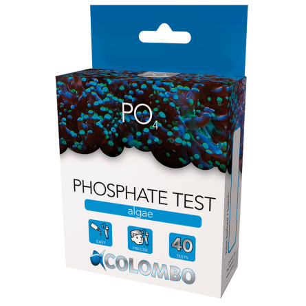 COLOMBO - PO4 - Phosphate test - Algae - 40 tests - Phosphate level