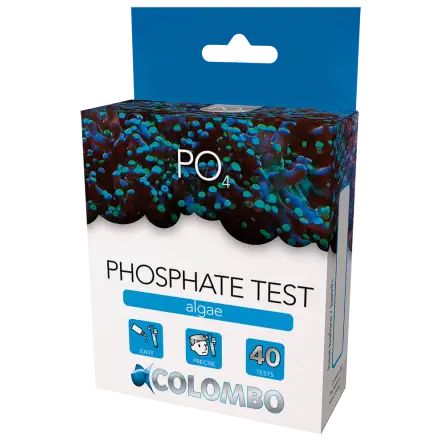 COLOMBO - PO4 - Phosphate test - Algae - 40 tests - Phosphate level