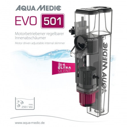 Aqua Medic - Evo 501 - Jusqu'à 250 litres - Ecumeur externe réglable