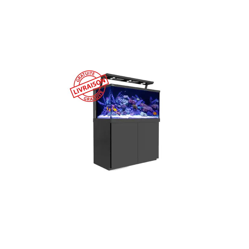 RED SEA - Aquarium Max® S-500 + LED 3x AI Hydra 26™ HD - Schwarzes Gehäuse - 500 Liter