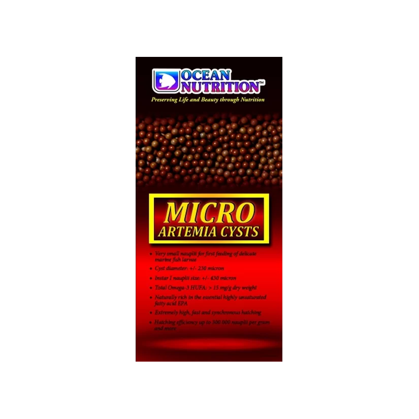 OCEAN NUTRITION - Mikro-Artemia-Zysten - 25 g - Kleine Nauplien