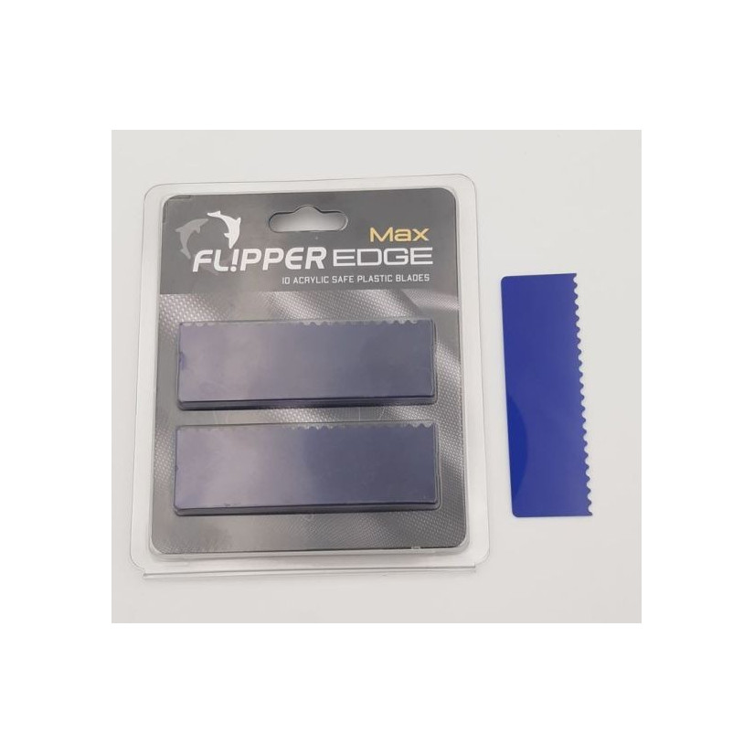 FLIPPER - Cuchillas abs de repuesto - x10 - Para Flipper Edge Max