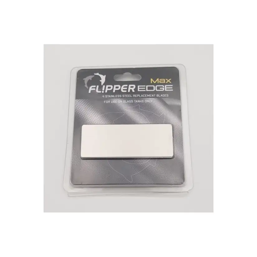 FLIPPER - Cuchillas de acero de repuesto - x4 - Para Flipper Edge Max