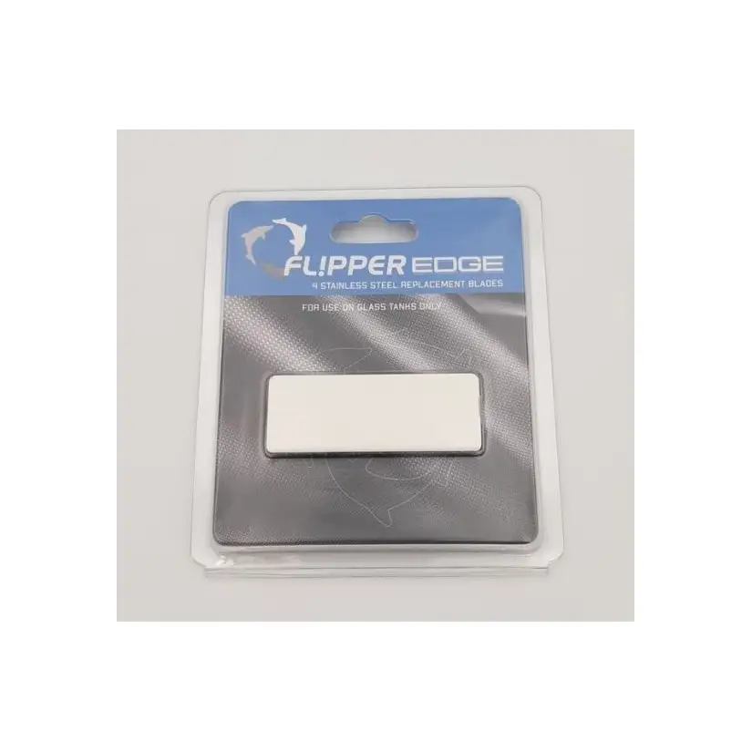 FLIPPER - Lames de rechange en acier - x4 - Pour Flipper Edge Standard