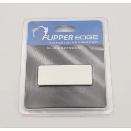 FLIPPER - Cuchillas de acero de repuesto - x4 - Para Edge Standard Flipper