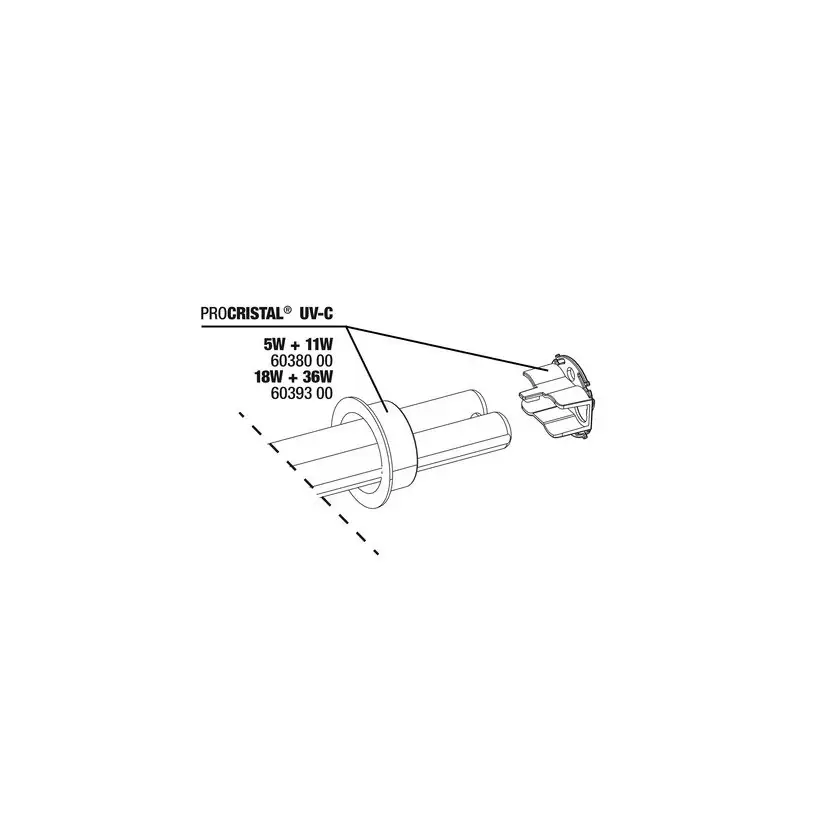 JBL - PC UV-C - Protection for lamp 18.36W