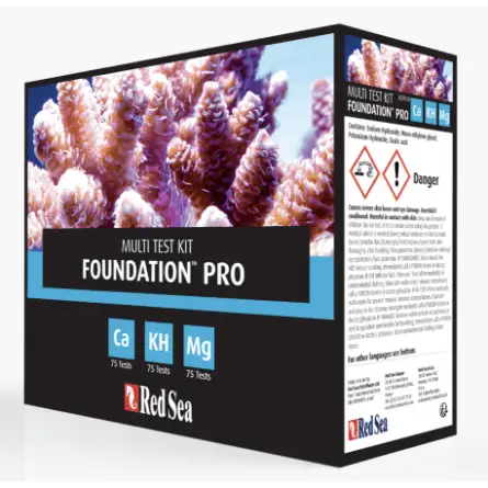 CRVENO MORE - Reef Foundation Pro MultiTest komplet (Ca, KH, Mg)