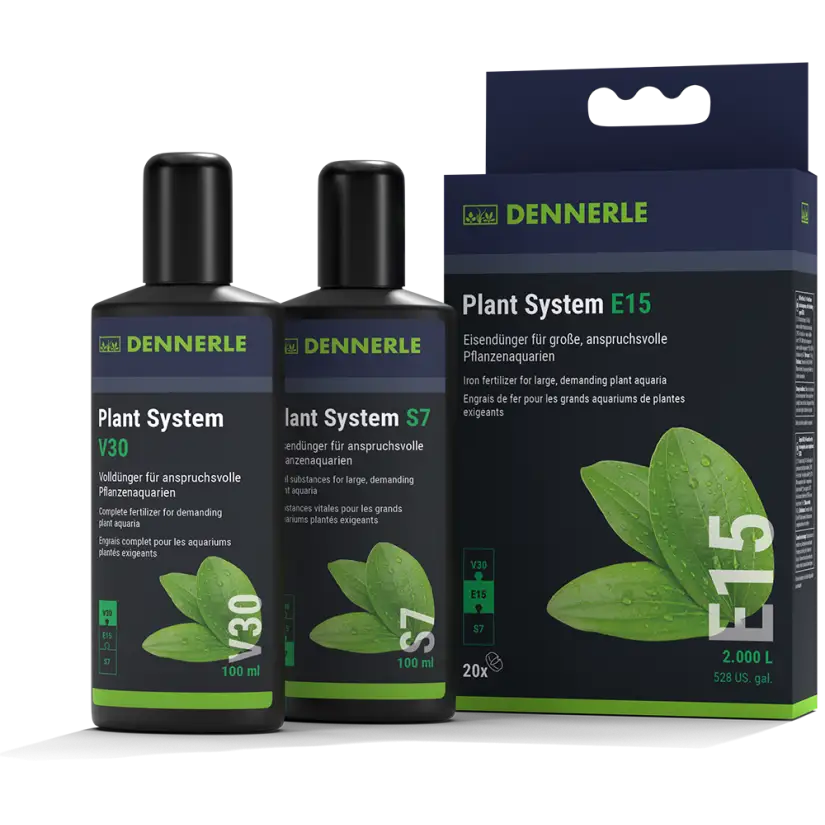 DENNERLE - Plant System Set - Concimazione per acquari con piante