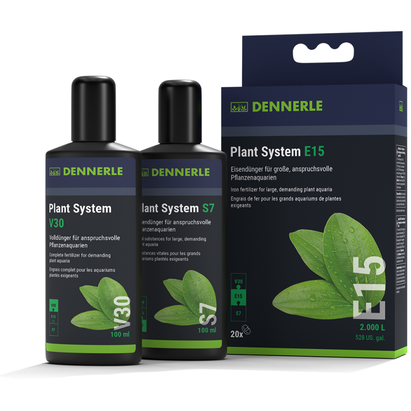 DENNERLE - Plant System Set - Düngung für bepflanzte Aquarien